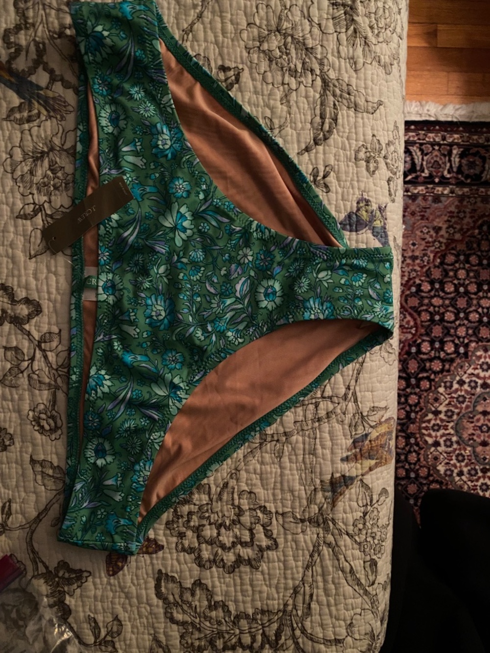 J. Crew XL Bathing Suit Bottom Marigold Pattern